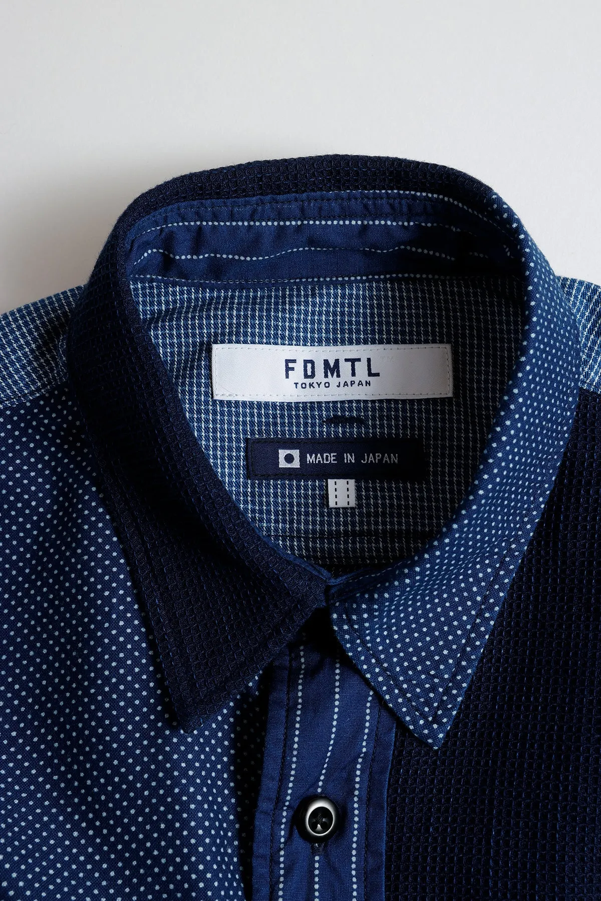 PATCHWORK SHIRT RINSE