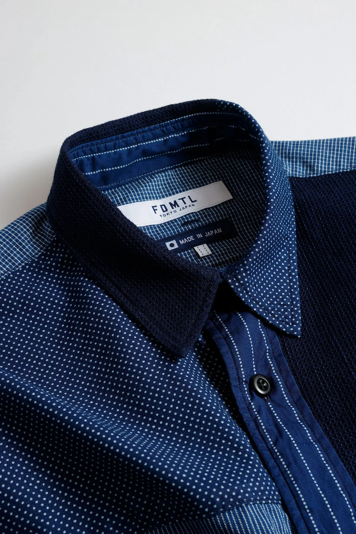PATCHWORK SHIRT RINSE