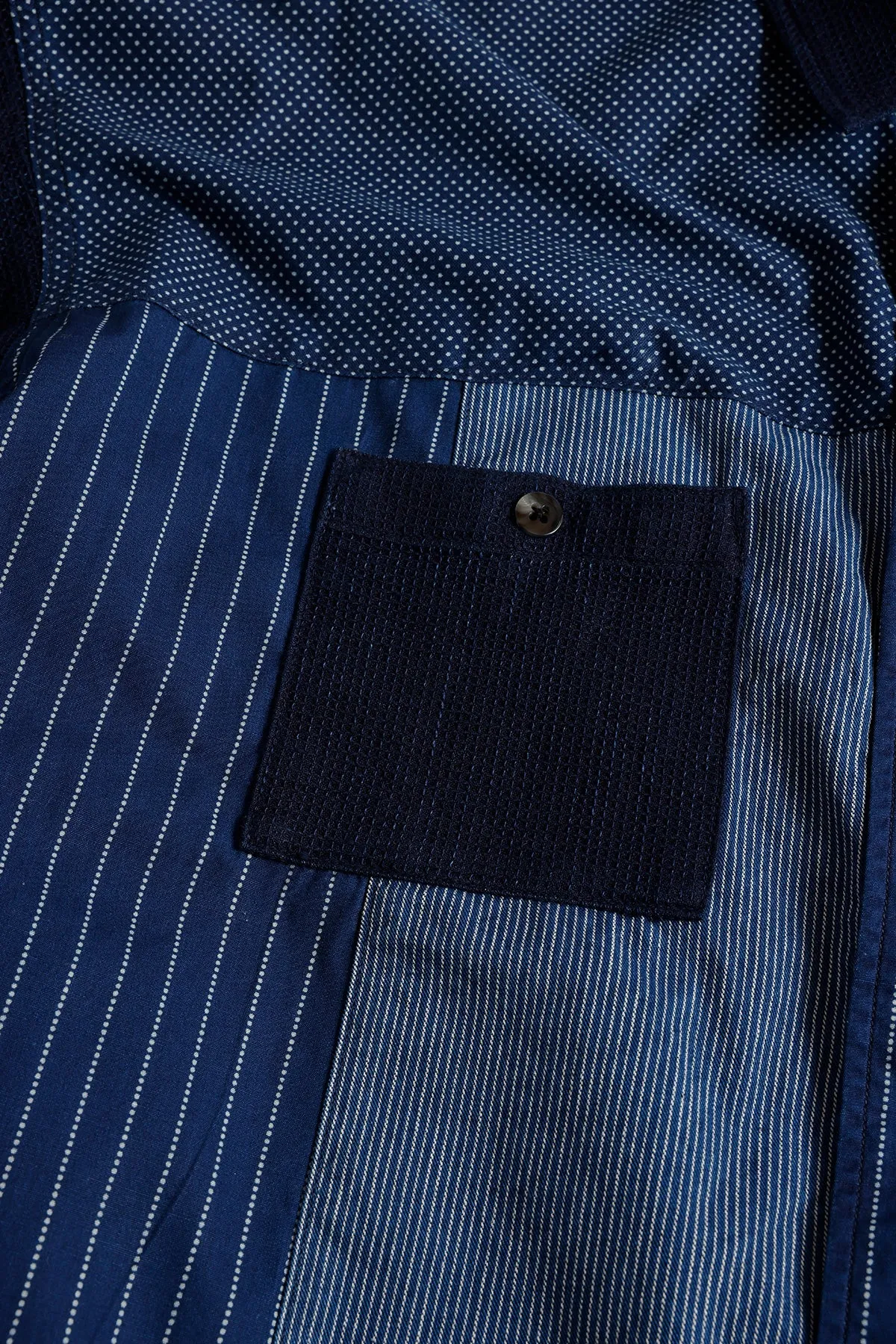 PATCHWORK SHIRT RINSE