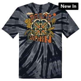 Peace Within - Black Tie Dye