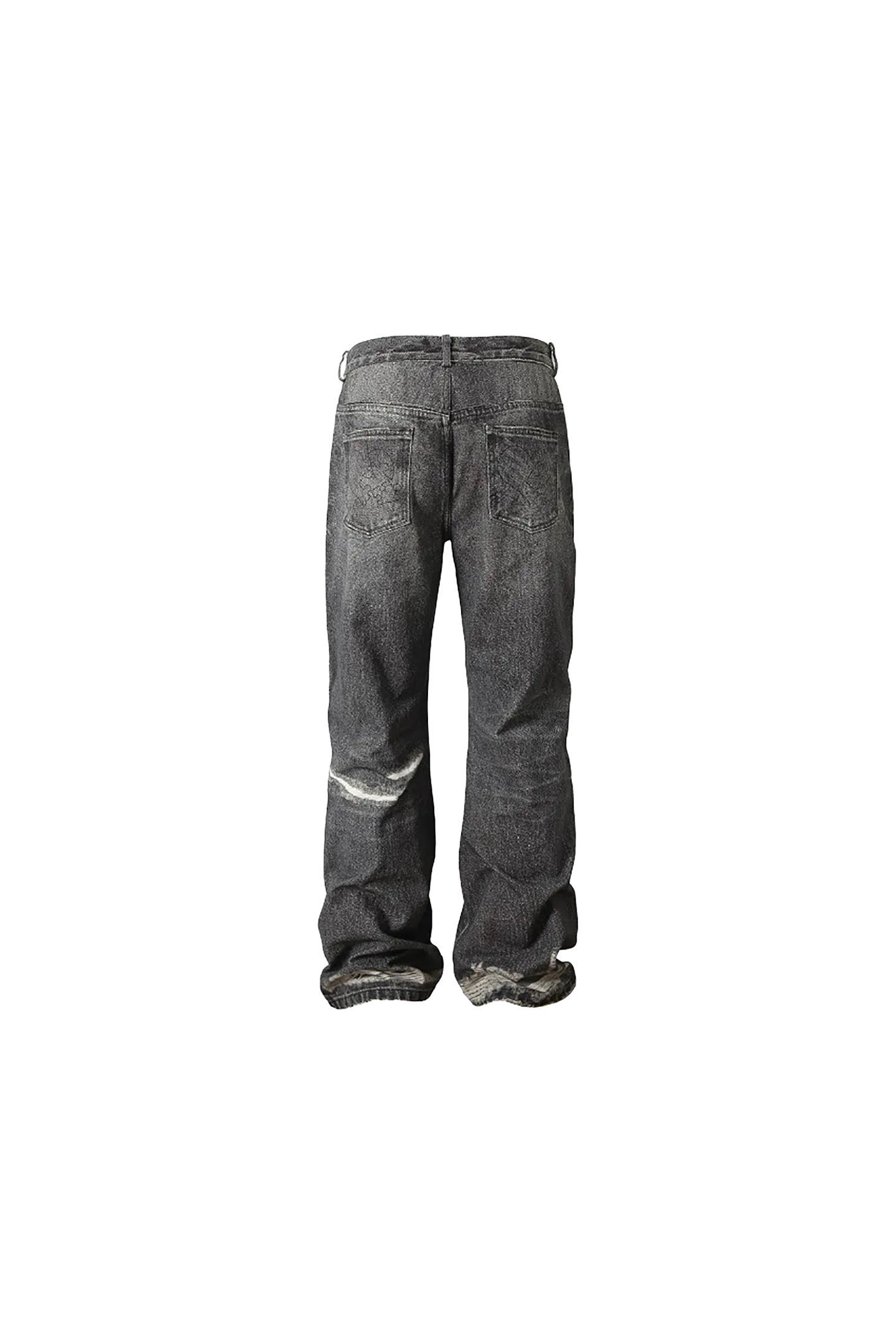 Pearl Embroidered Puzzle Jeans