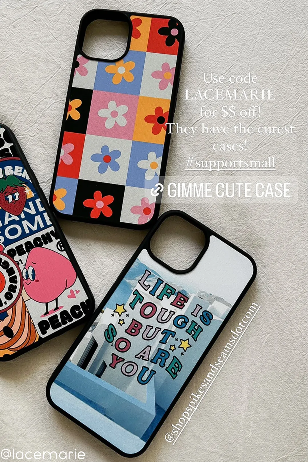 Pretty Patchwork iPhone case
