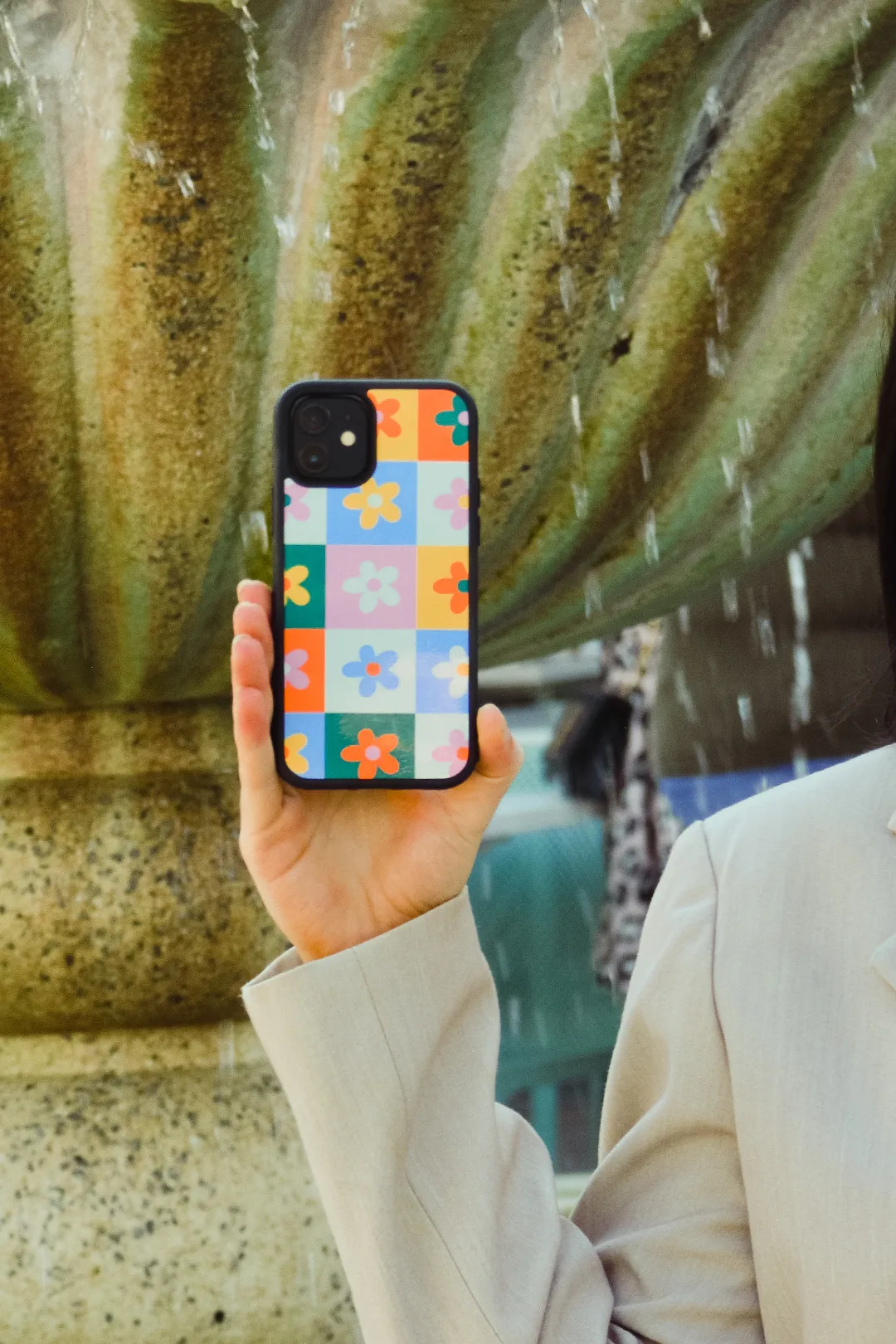 Pretty Patchwork iPhone case