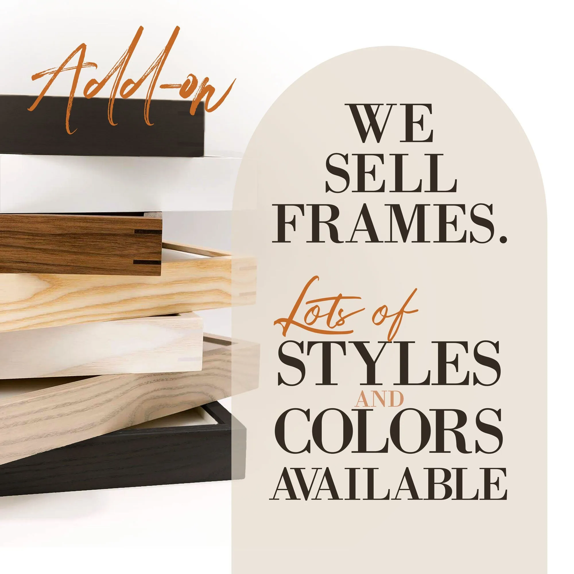 Printed Vintage Wall Art with Landscape Scenery