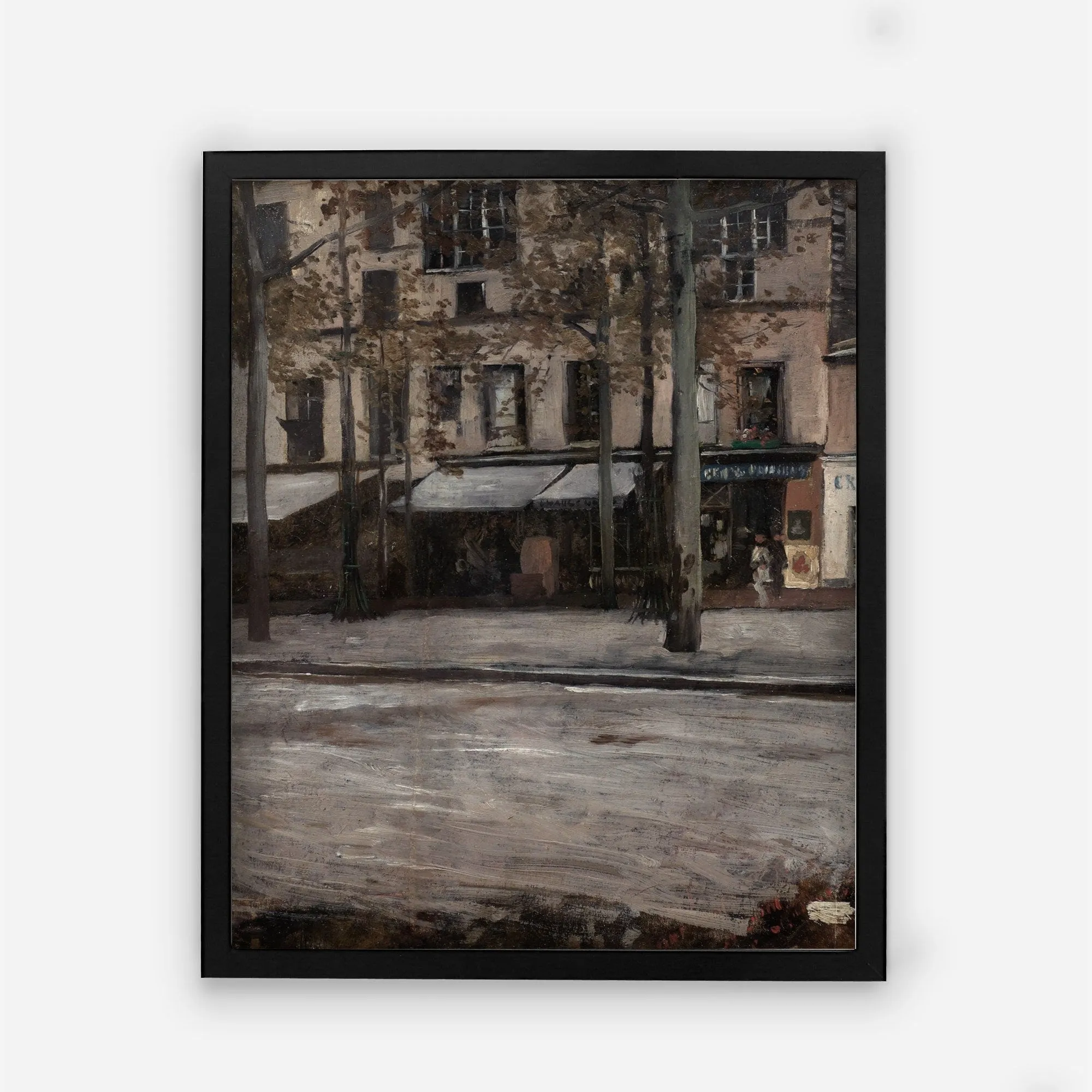 Printed Vintage Wall Art with Landscape Scenery