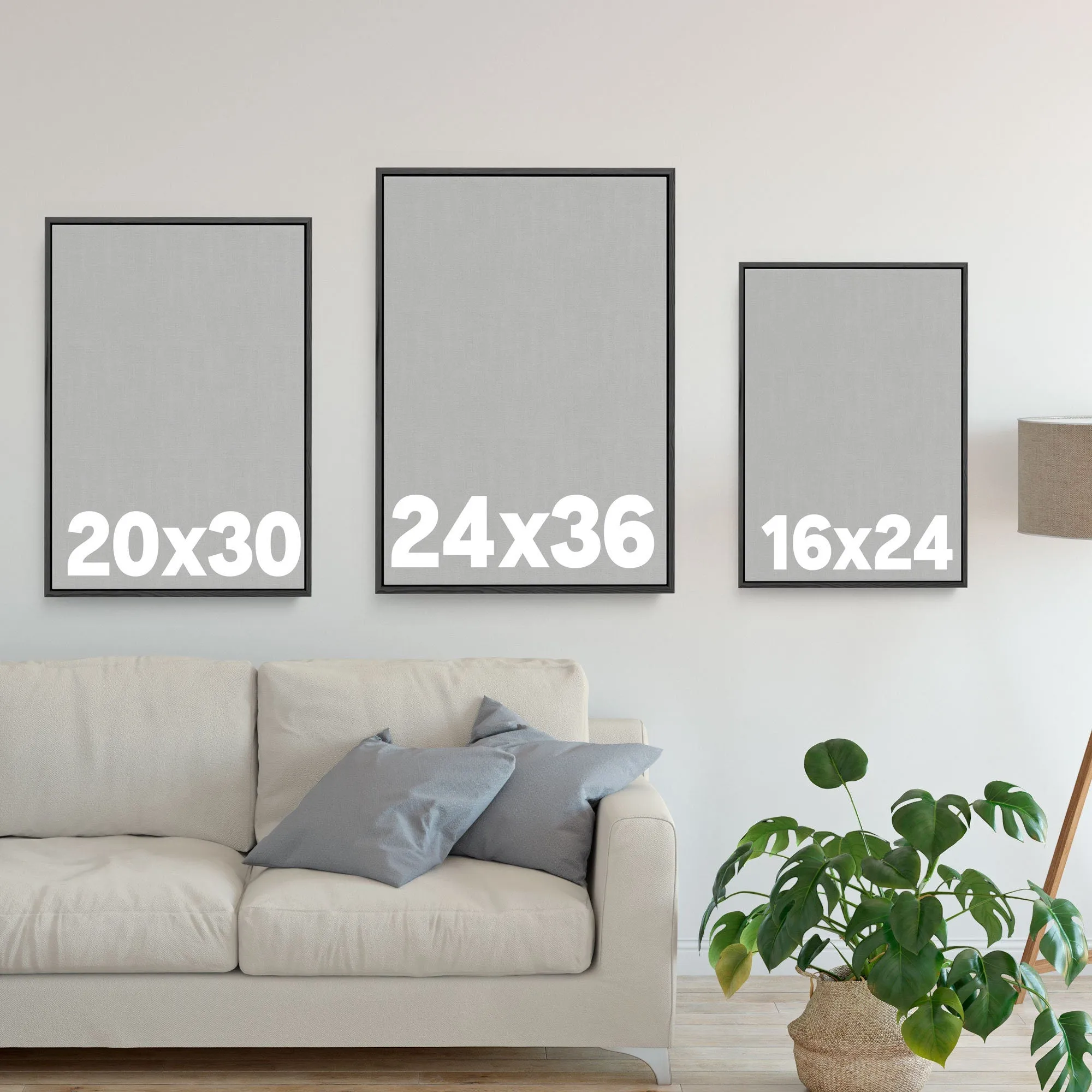 Printed Vintage Wall Art with Landscape Scenery