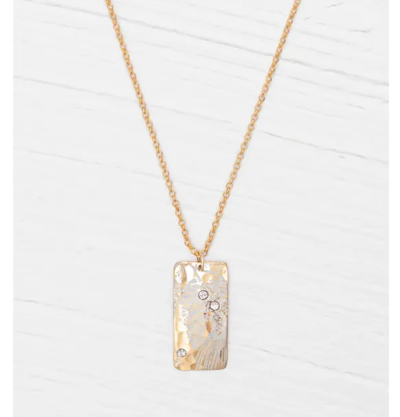 'Radiant Petra' Pendant Necklace