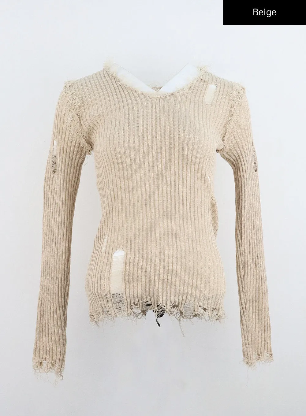 Ripped Sweater CL307