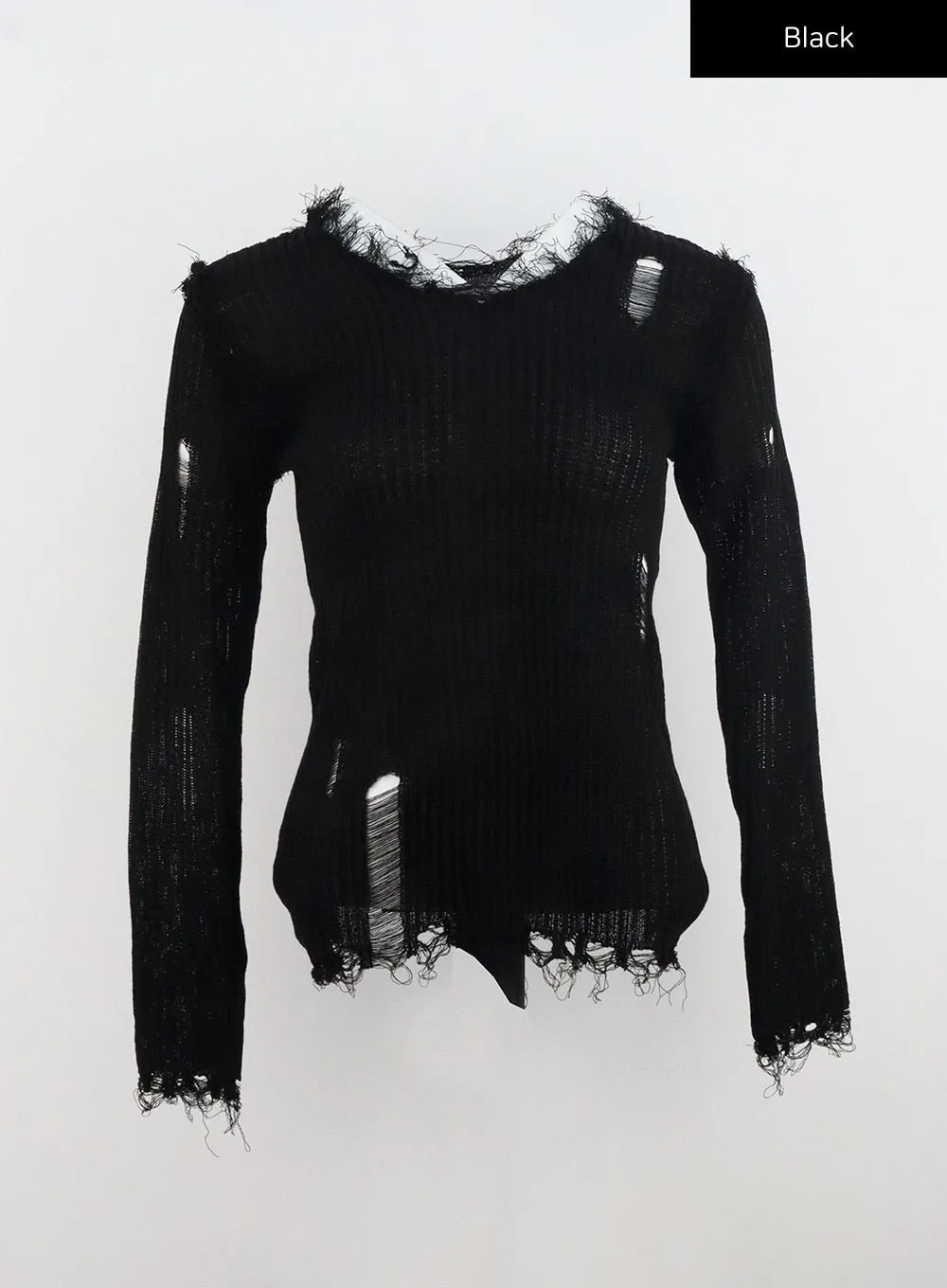 Ripped Sweater CL307