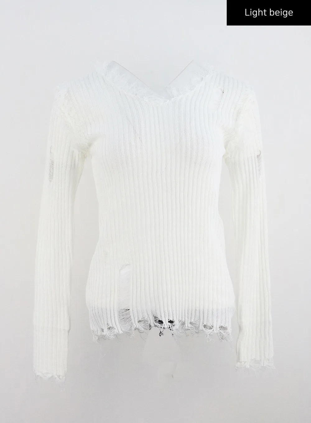 Ripped Sweater CL307