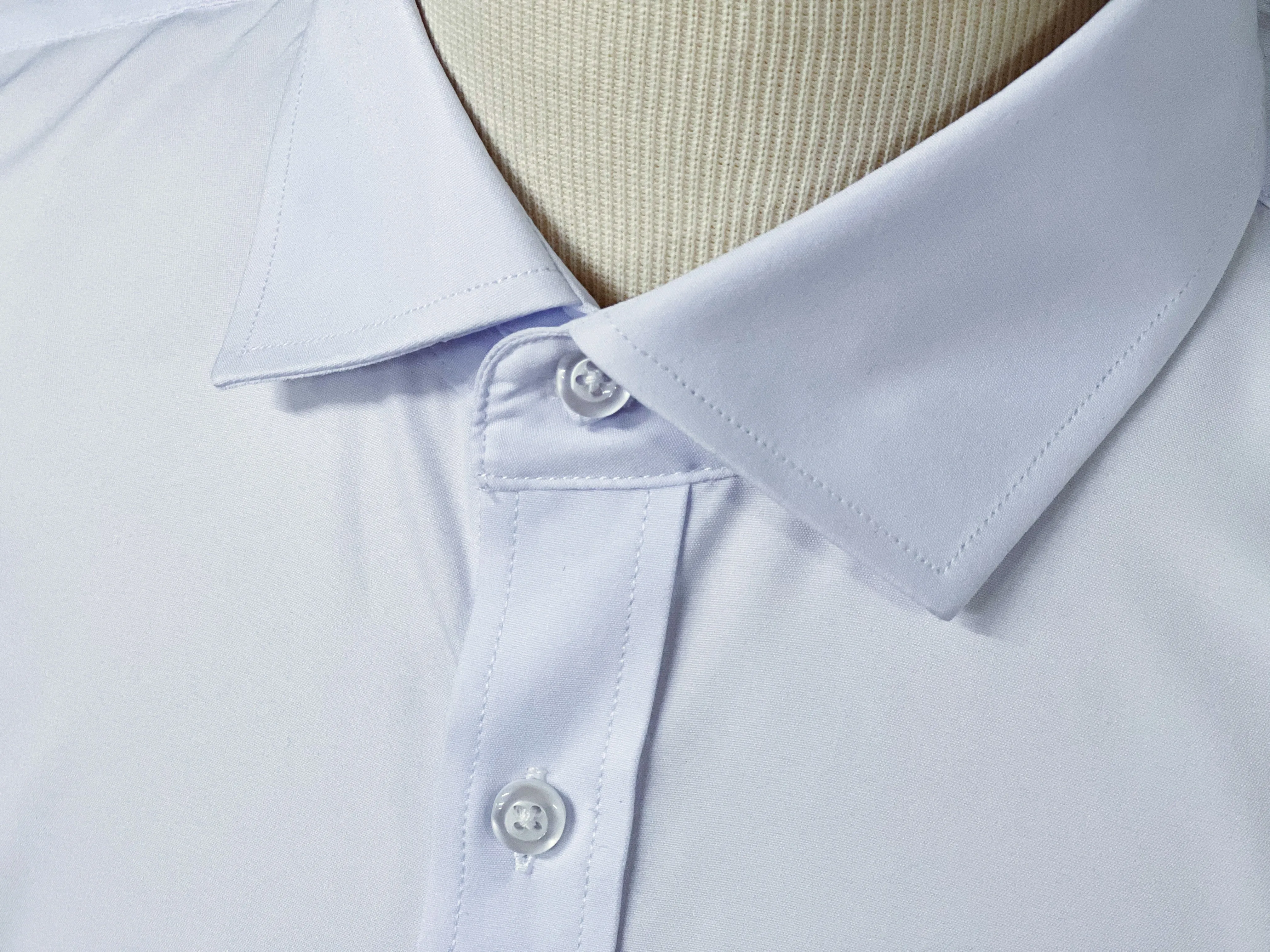 Robbins & Brooks 4-Way Flex White Dress Shirt Long Sleeve
