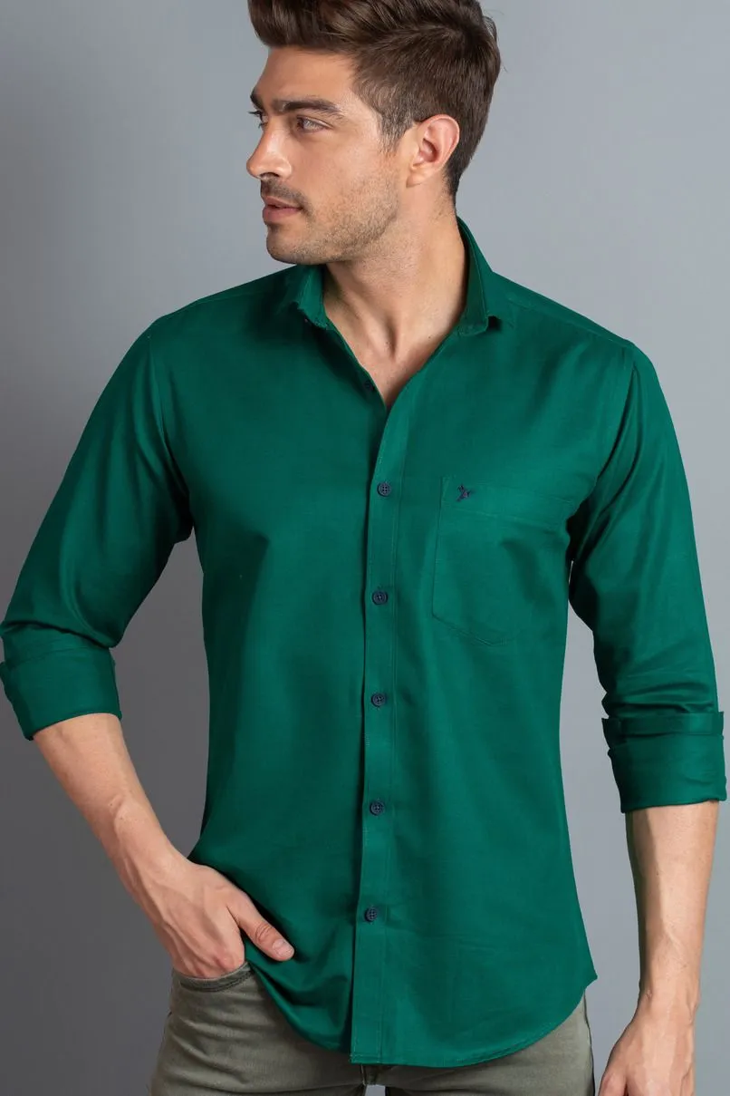 Royal Green Solid-Full-Stain Proof