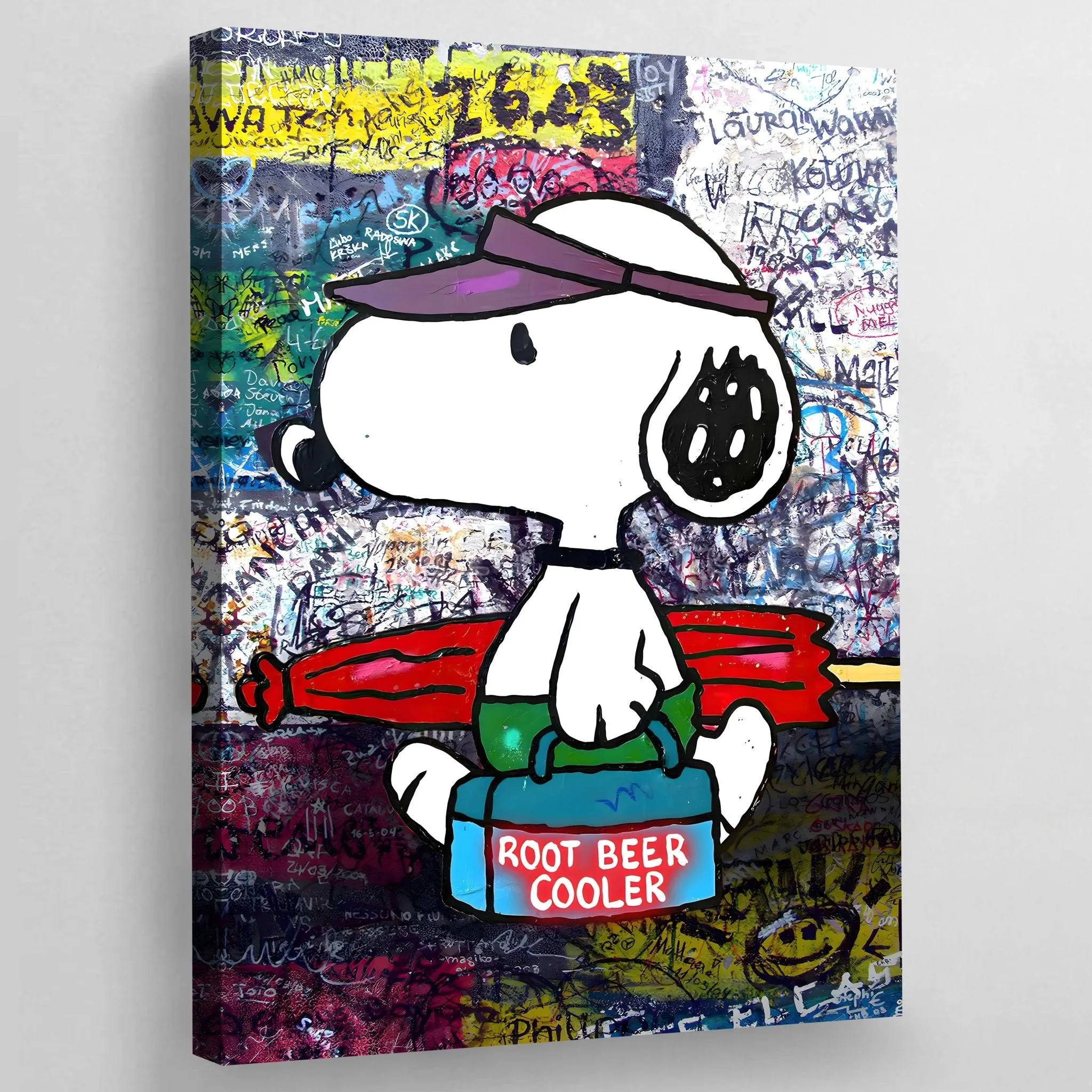 Snoop Graffiti Wall Art