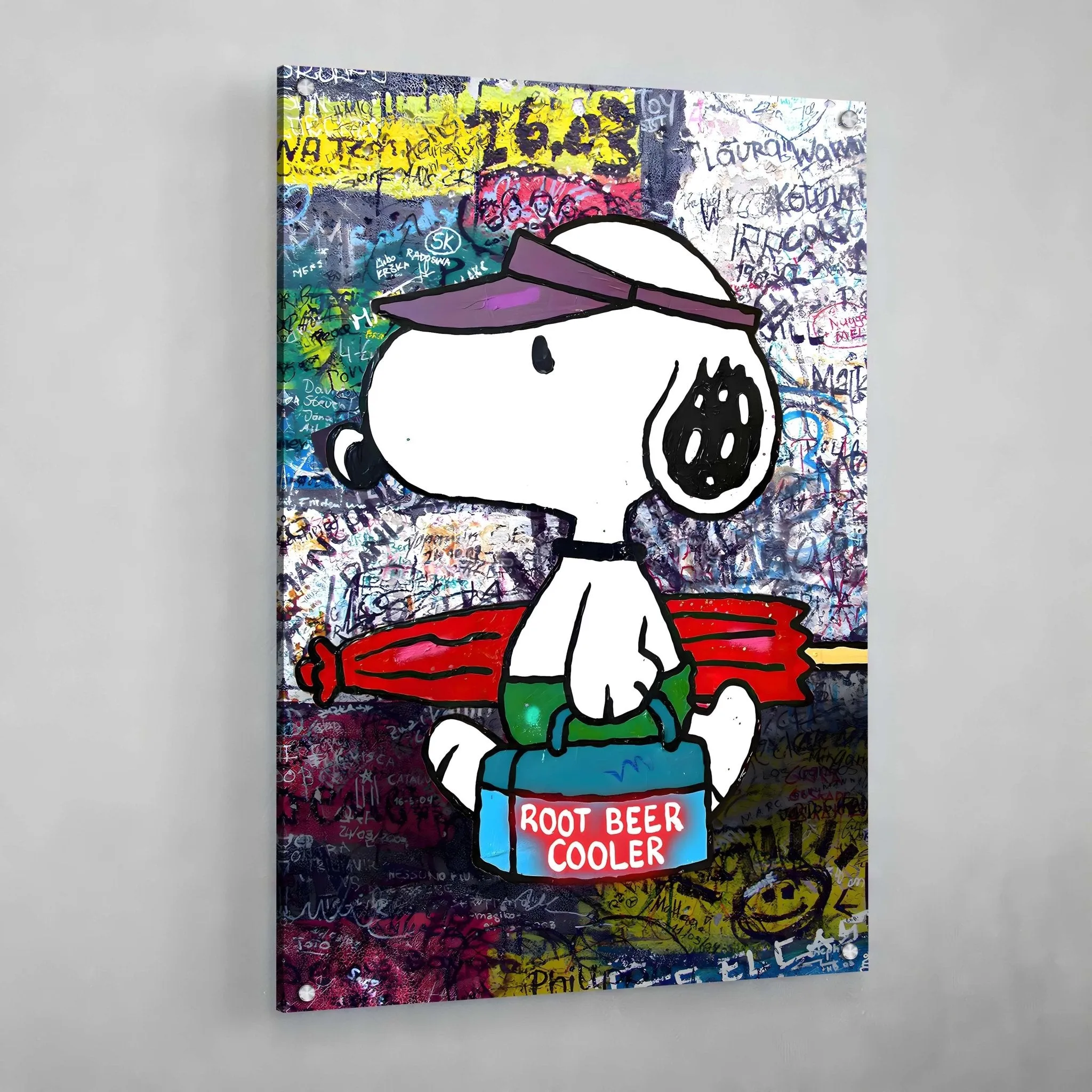 Snoop Graffiti Wall Art