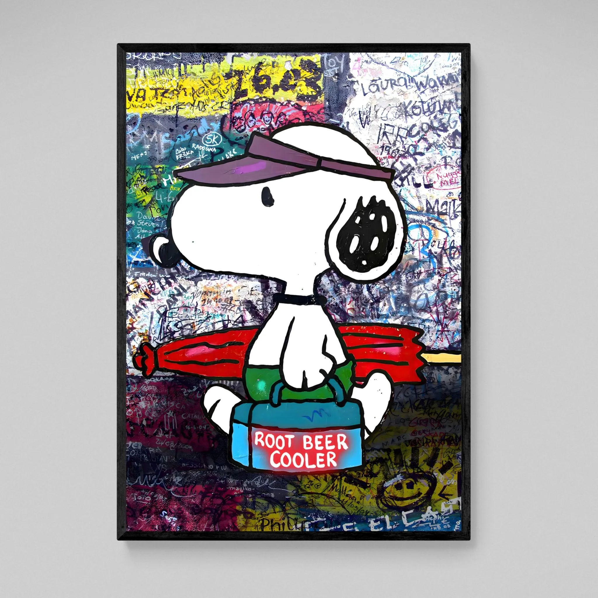 Snoop Graffiti Wall Art