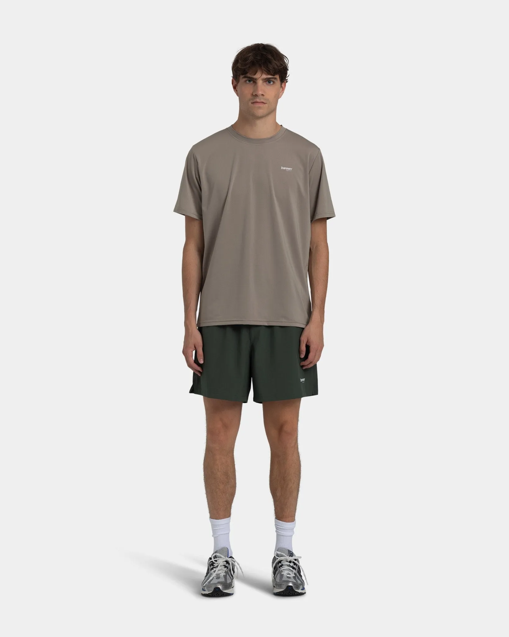 Sports T-Shirt Classic, Men - Dessert taupe