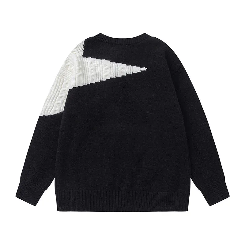 Street Starburst | High Street Patchwork Oversized Jumper