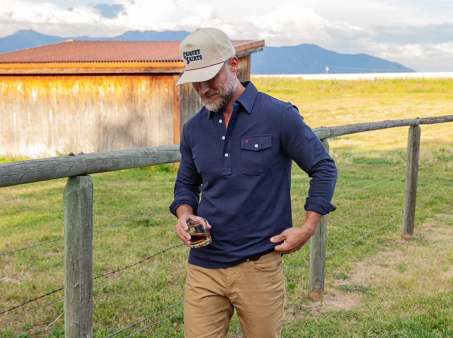 Structured Corduroy - Criquet Shirts - Stone Corduroy