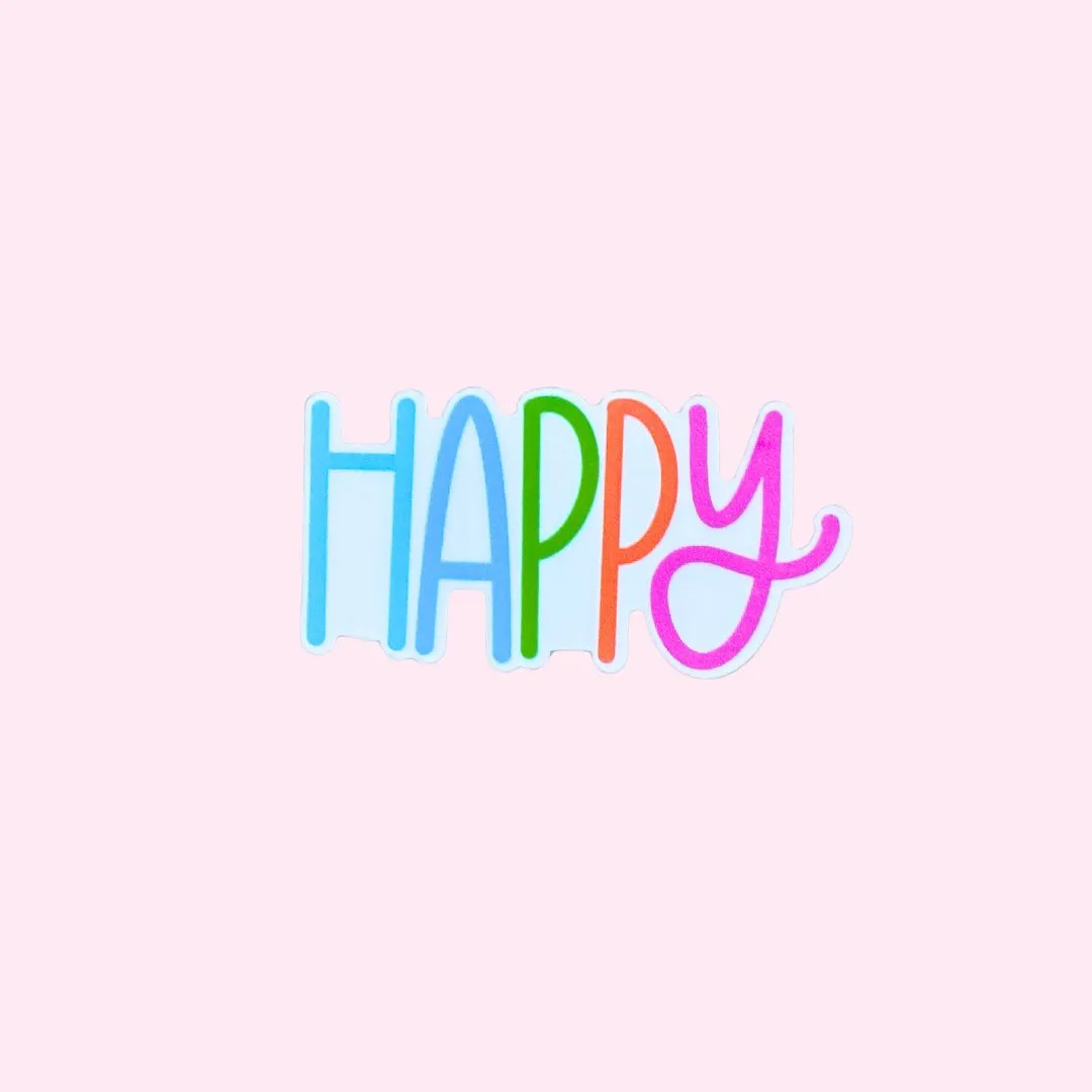 Temporary Tattoos - Happy