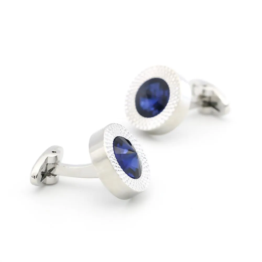 The Azurite Luxury Cuff Links