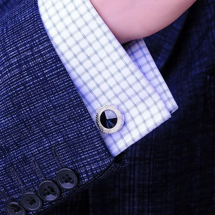 The Azurite Luxury Cuff Links