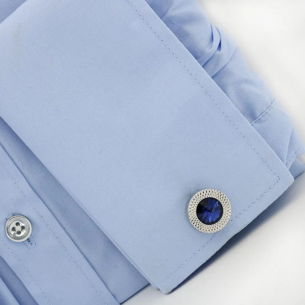 The Azurite Luxury Cuff Links