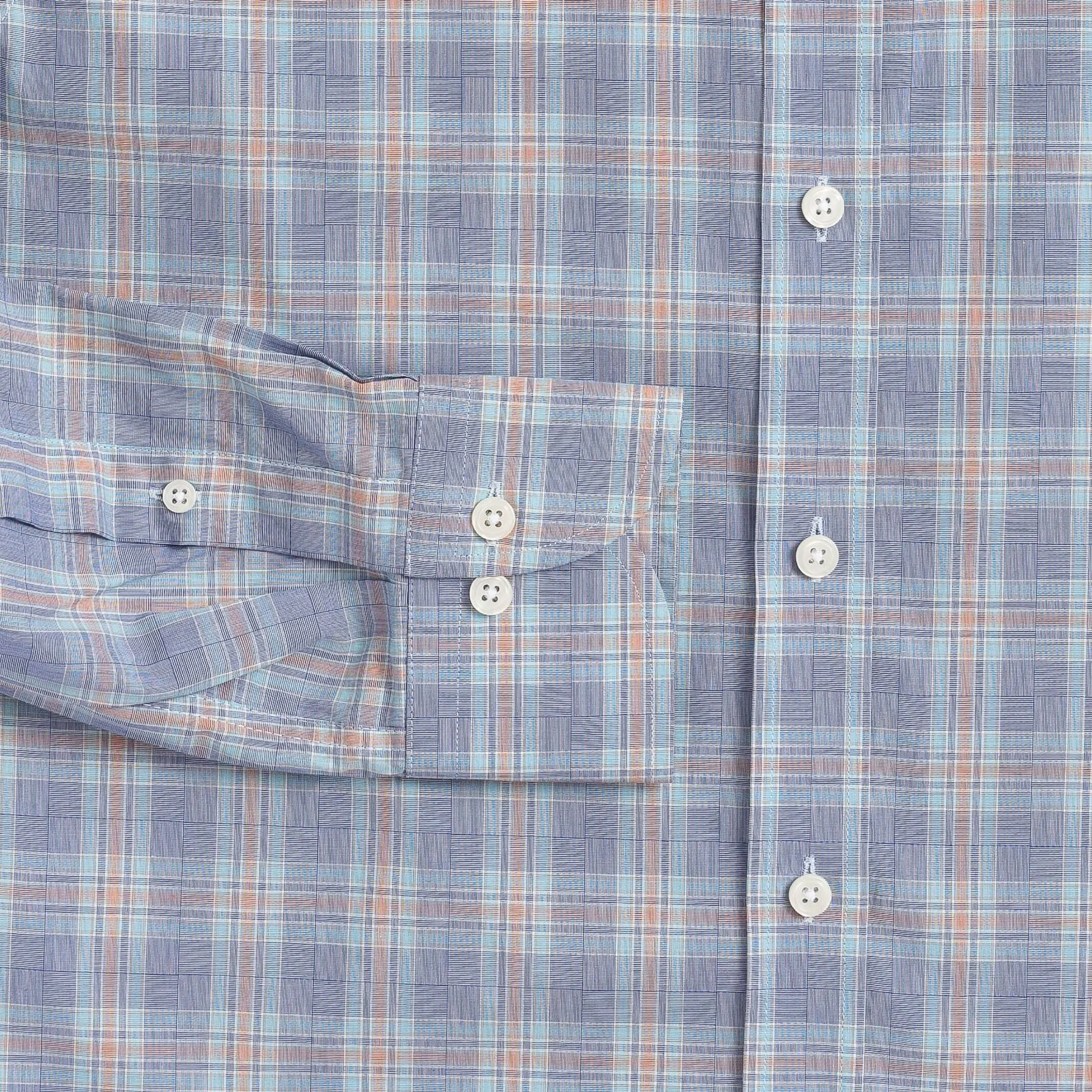 The Blue Khal Check Custom Shirt