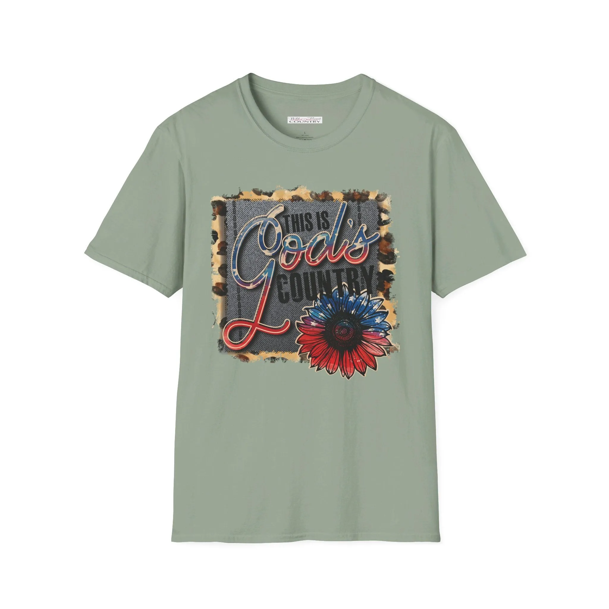 This is God's Country T-Shirt, God's Country, Red White & Blue, Country Music Tour, Country Singer, Modern Country Music