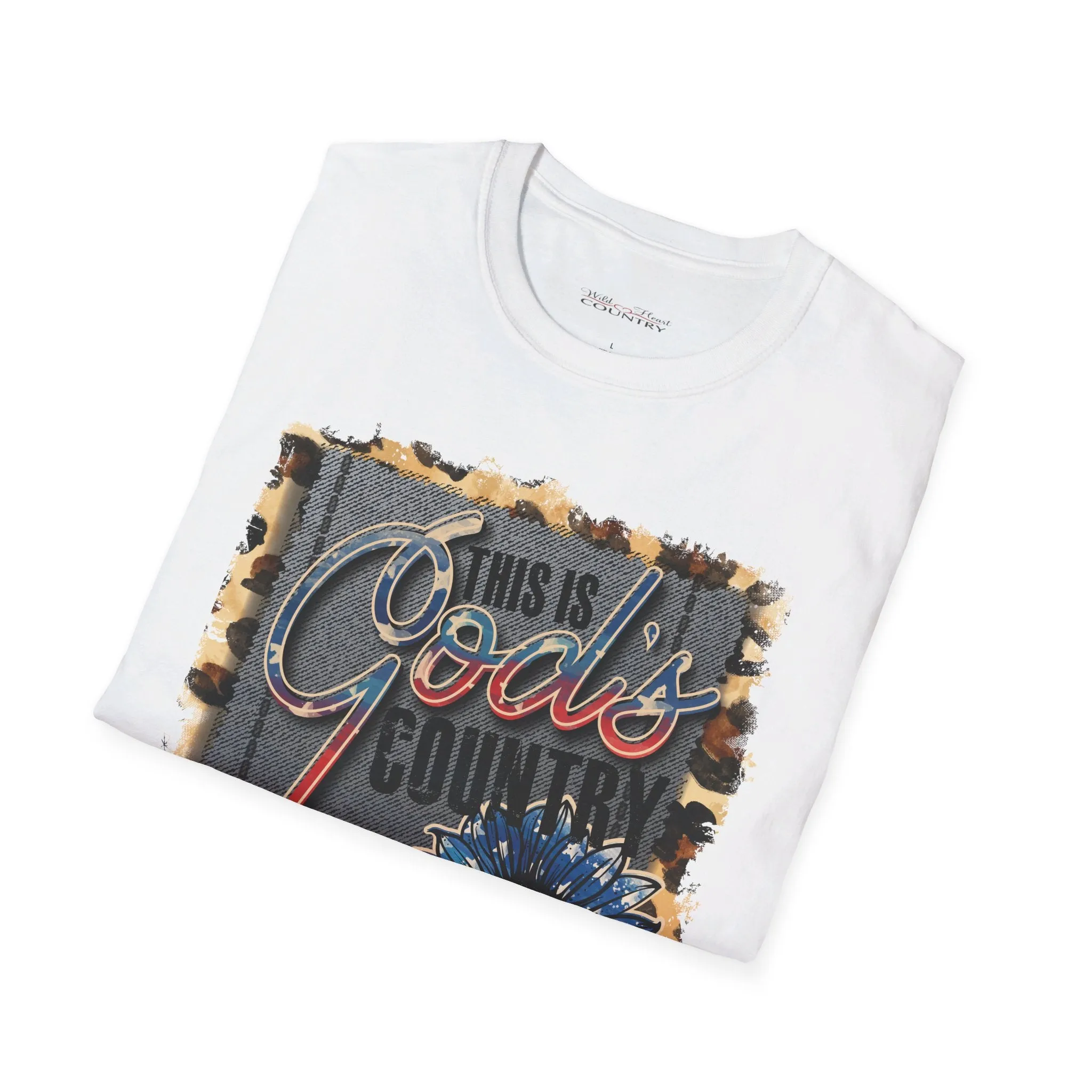 This is God's Country T-Shirt, God's Country, Red White & Blue, Country Music Tour, Country Singer, Modern Country Music