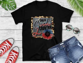 This is God's Country T-Shirt, God's Country, Red White & Blue, Country Music Tour, Country Singer, Modern Country Music
