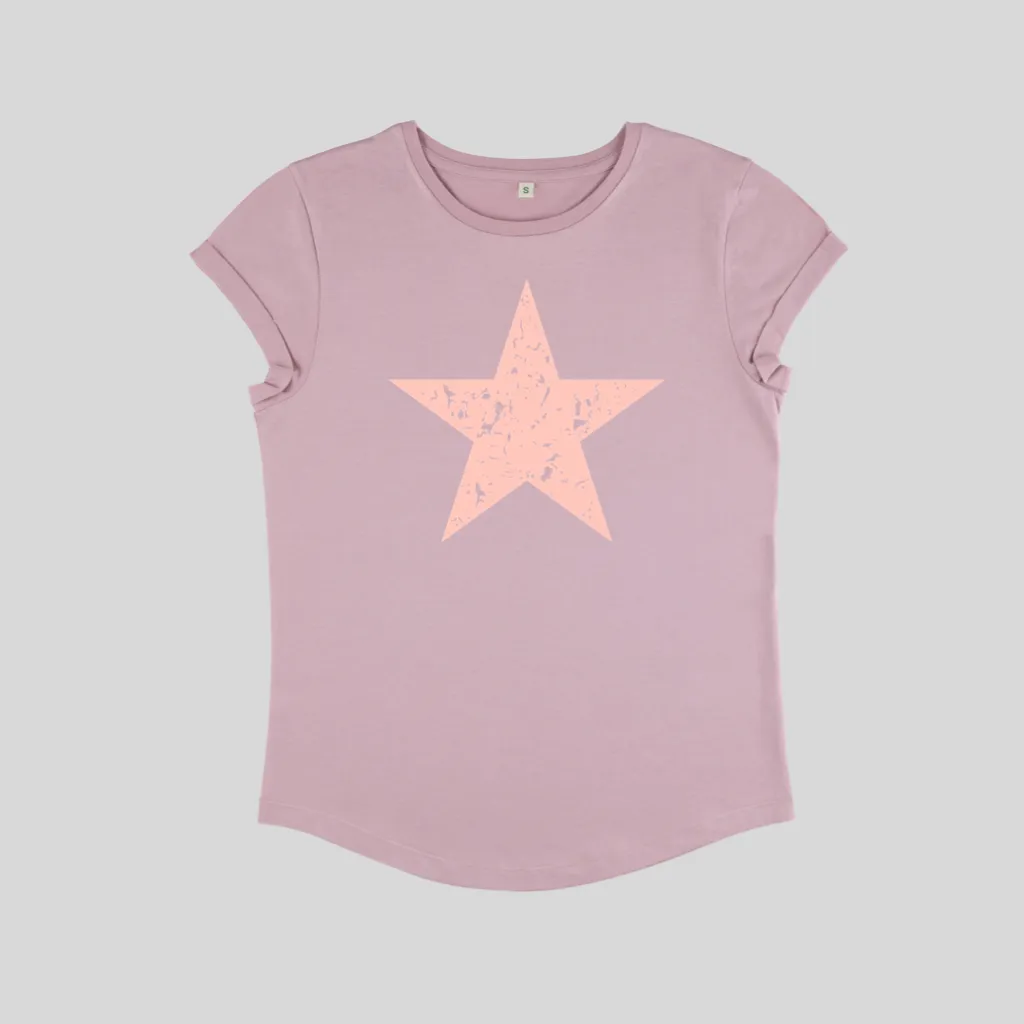 Tonal Pink Star T-Shirt