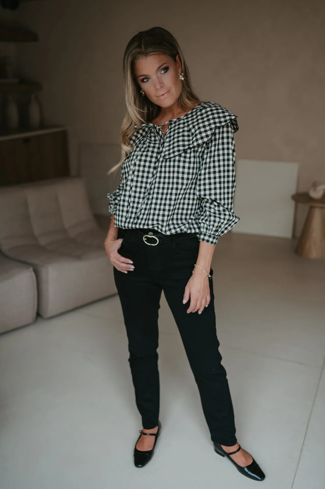 Veniva blouse I Black
