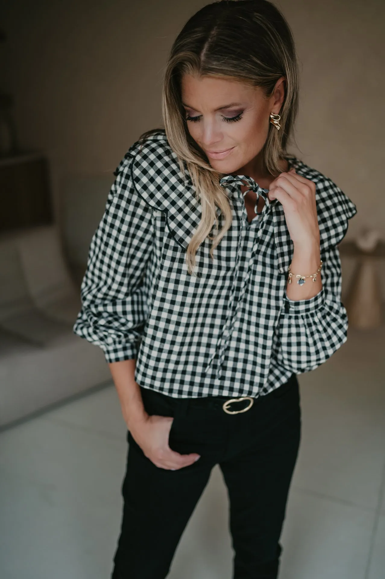 Veniva blouse I Black