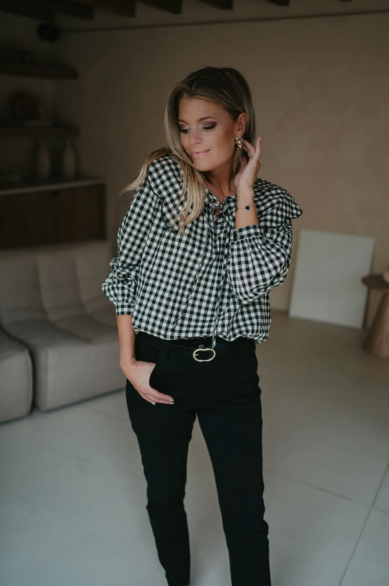 Veniva blouse I Black