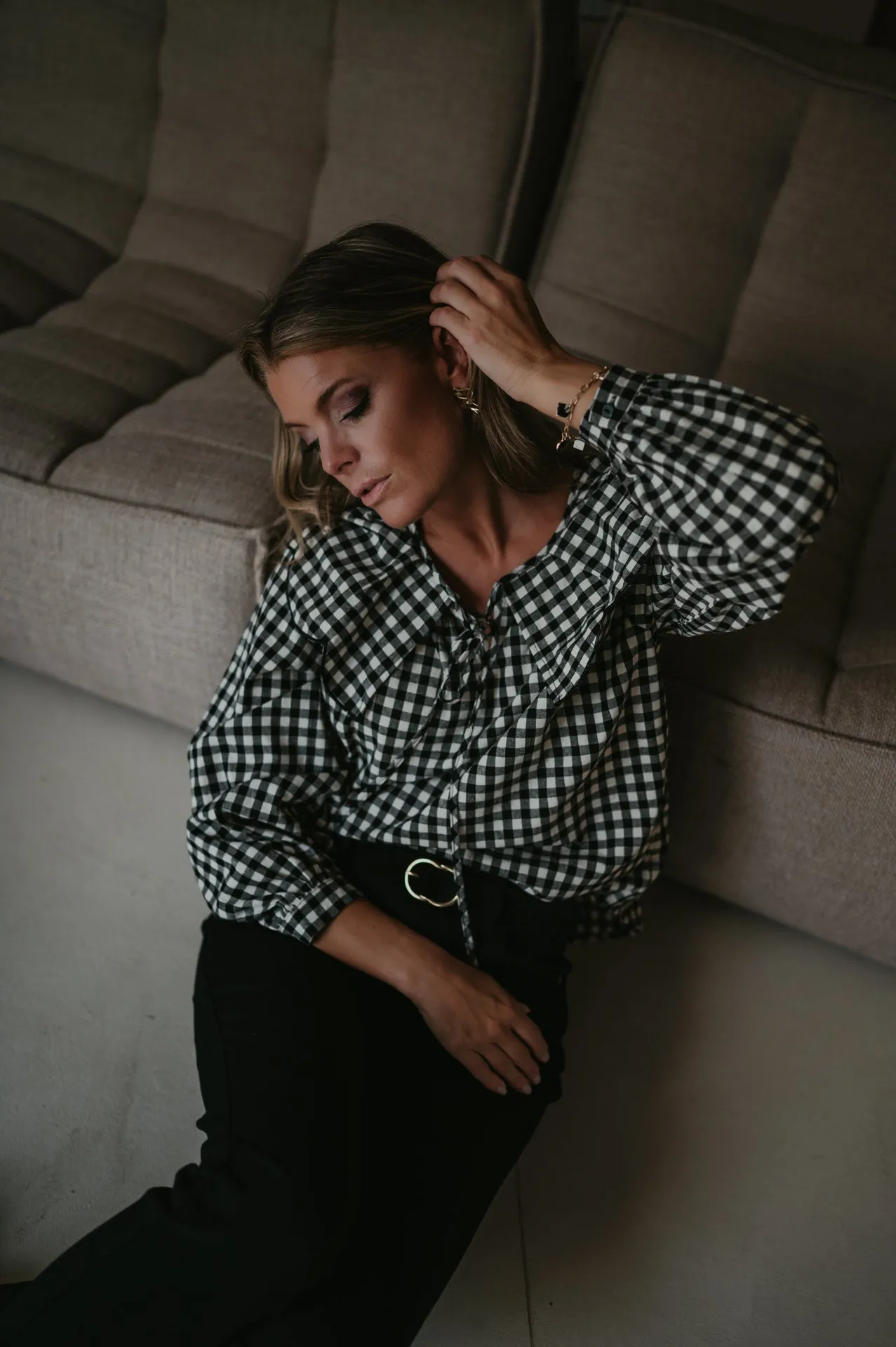 Veniva blouse I Black