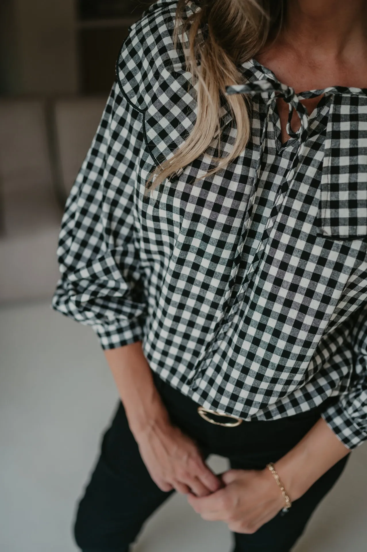 Veniva blouse I Black