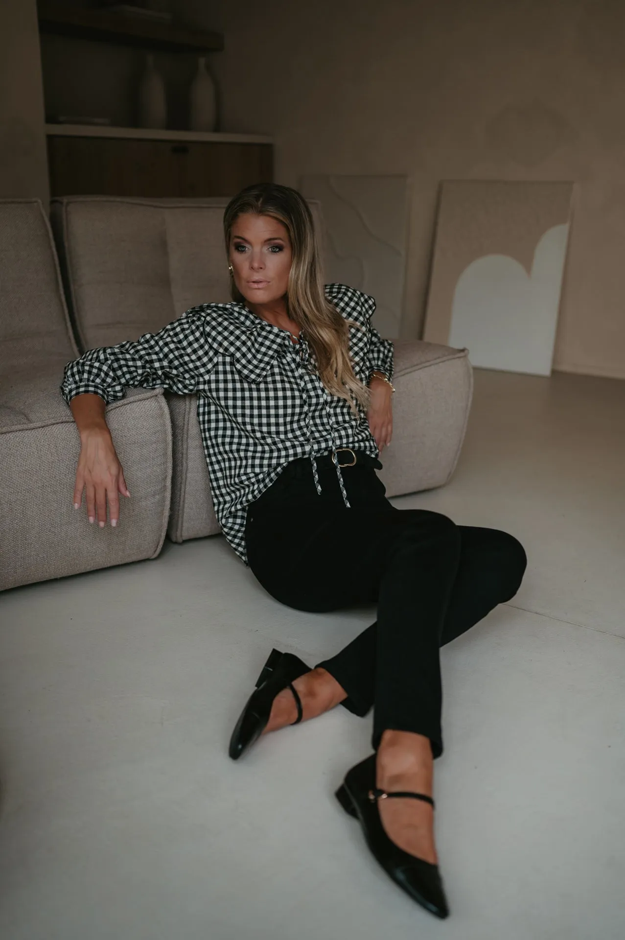 Veniva blouse I Black