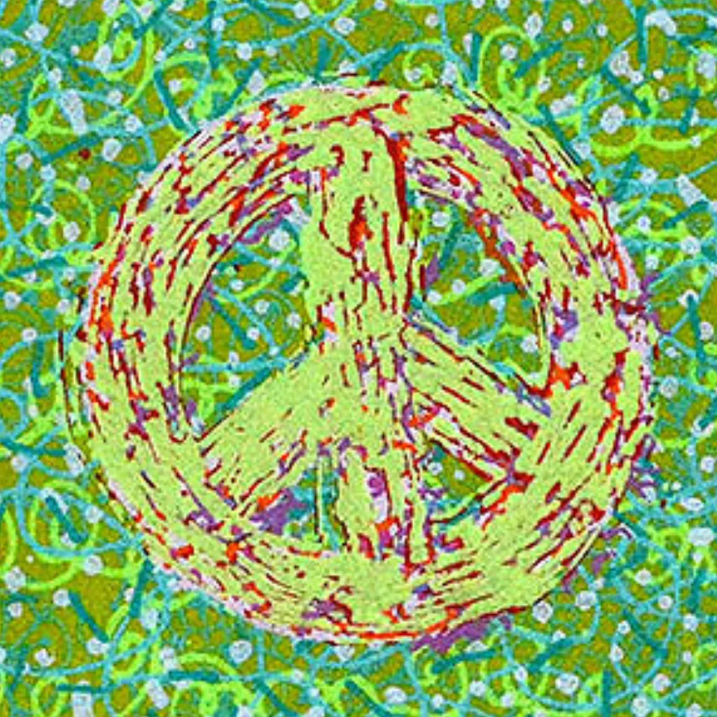 Walter Knabe Artwork Joyful IV Limited Edition Screenprint