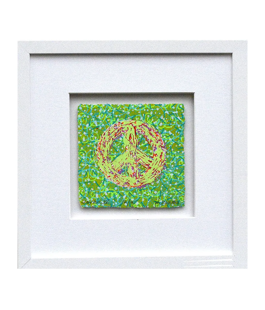 Walter Knabe Artwork Joyful IV Limited Edition Screenprint