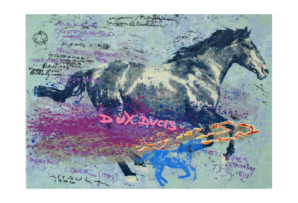Walter Knabe Artwork The Leader Limited Edition Screenprint